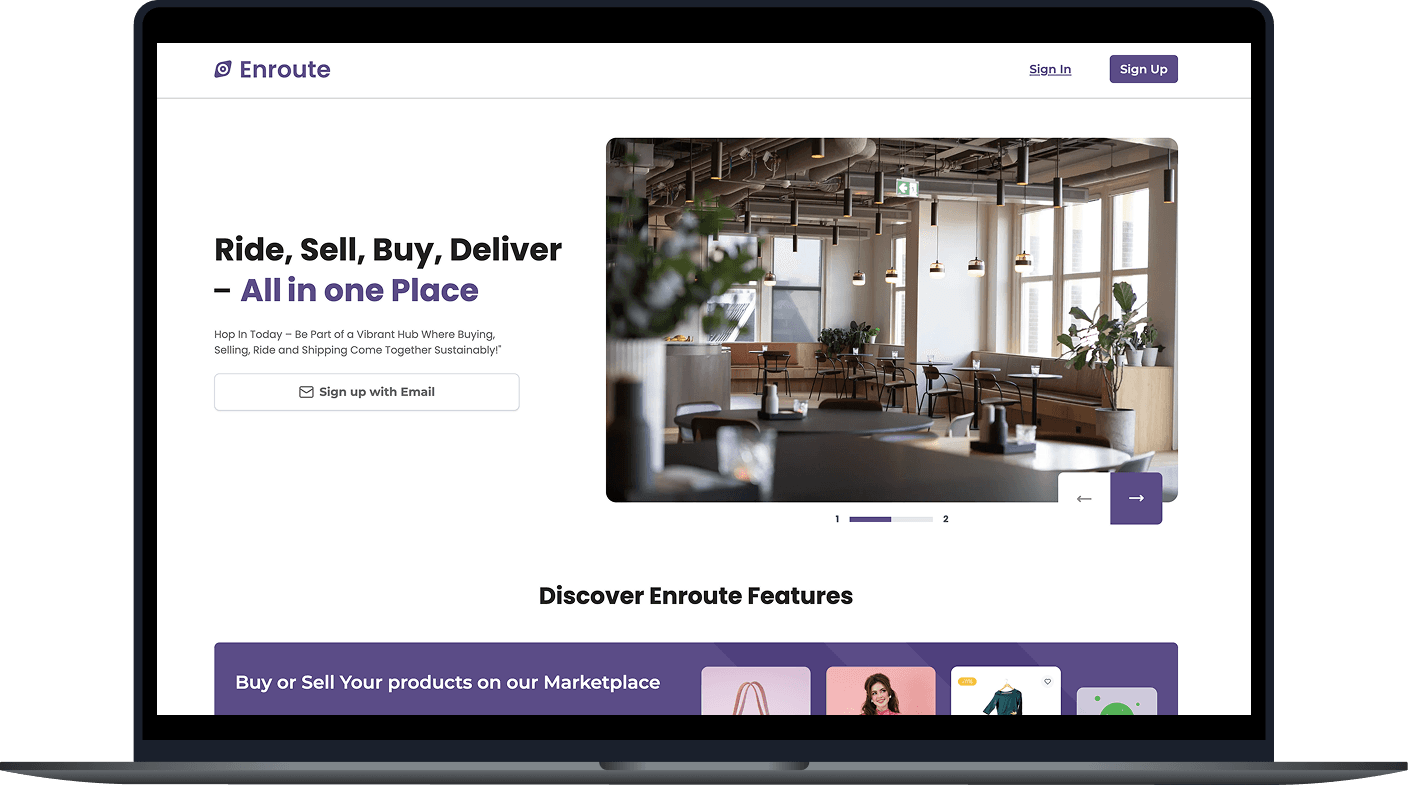 InRoute Marketplace — Full MERN E-Commerce Platform for Multi-Vendor Stores