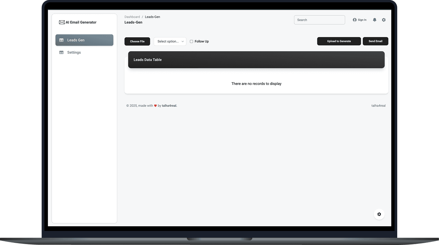 AI Lead Generator — Automated Outreach Engine (Django + AI + Web Scraping)